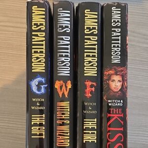 James Patterson Witch & Wizard Hardback Book Set (4 Of 5)